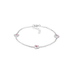Elli Elli Armband Kinder Blumen Floral Kristalle Silber Armbänder & Armreife Damen