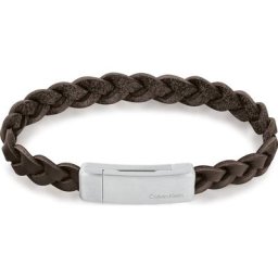 CALVIN KLEIN Armband Leder, Edelstahl Armbänder & Armreife Herren