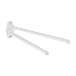 WENKO Handtuchhalter Basic Weiß Badzubehör