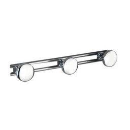 WENKO Hakenleiste Basic mit 3 Haken Edelstahl Badzubehör