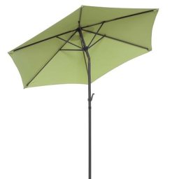 BUTLERS SIESTA Sonnenschirm mit Kurbel Ø180cm Sonnenschirme