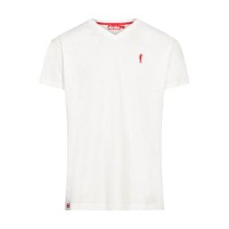 derbe T-shirt 'Basic Kippes' T-Shirts & Tops Weiss Herren