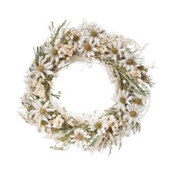 BUTLERS FLOWER MARKET Trockenblumenkranz Bleache Ø25cm Kunstblumen & Pflanzen