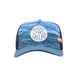 Coastal Trucker Cap Ocean Calling Mützen & Caps Schwarz
