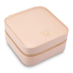 Glanzstücke München Reisetäschchen Kunstleder pink-orange Reisetaschen Damen