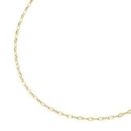 Luigi Merano Kette fantasieförmig mit diamantierten Gliedern, Gold 375 Ketten Gold Damen