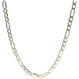 Luigi Merano Kette Figarokette, Gold 375 Ketten Gold Damen