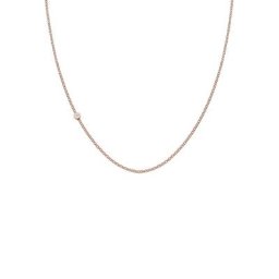 Elli DIAMONDS Elli DIAMONDS Halskette Basic Diamant 925 Sterling Silber Ketten Damen