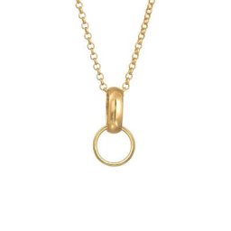 Nenalina Nenalina Halskette Charm Carrier Anhänger 925 Silber Ketten Damen