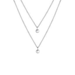Elli Elli Halskette Layer Panzer Silberkugeln Basic 925 Silber Ketten Damen