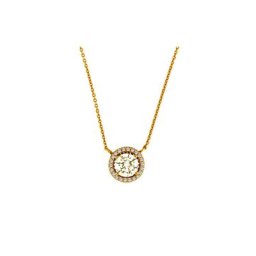 Smart Jewel Collier mit funkelnden Zirkonia Steinen, Silber 925 Ketten Gold Damen