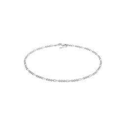 Elli PREMIUM Elli PREMIUM Halskette Choker Figaro Kräftig Basic 925 Sterling Silber Ketten Damen