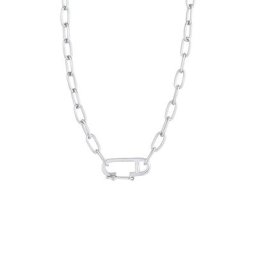 Elli Elli Halskette Gliederkette Oval Verstellbar Trend 925 Silber Ketten Damen
