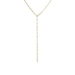 Elli PREMIUM Elli PREMIUM Halskette Y-Kette Figaro Topas Geo Verstellbar 925 Silber Ketten Damen