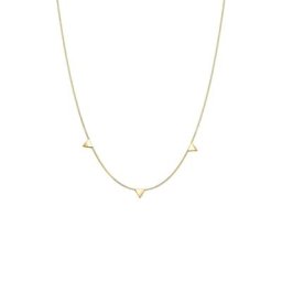 Elli Elli Halskette Dreieck Geo Trend Minimal 925 Sterling Silber Ketten Damen