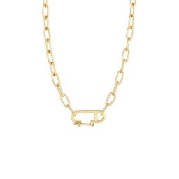 Elli Elli Halskette Gliederkette Oval Verstellbar Trend 925 Silber Ketten Damen