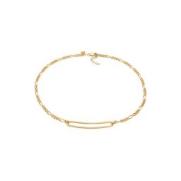 Elli PREMIUM Elli PREMIUM Halskette Figaro Glied Oval Trend 925 Silber Ketten Damen
