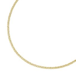 Luigi Merano Kette in Zopfketten-Muster, Gold 585 Ketten Gold Damen