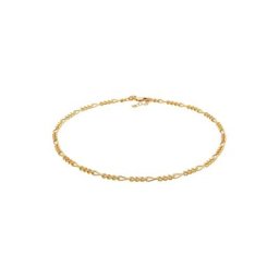 Elli PREMIUM Elli PREMIUM Halskette Choker Figaro Kräftig Basic 925 Sterling Silber Ketten Damen
