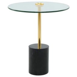 Gallazzo Metall-Marmor-Beistelltisch Tische