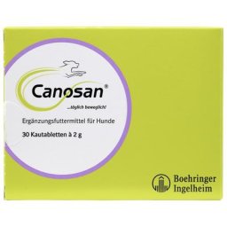 Boehringer Ingelheim Vetmedica CANOSAN Kautabletten bei Gelenkproblemen Hund mit Grünlippmuschel Extrakt Gonex Hunde