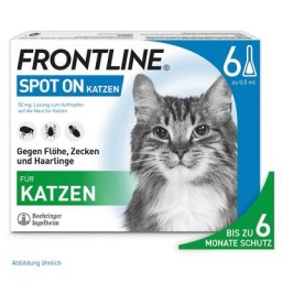 Frontline SPOT-ON gegen Zecken und Flöhe für Katzen