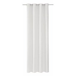 Tom Tailor Blickdichter Ösenvorhang 140x250cm DOVE Dekoration Weiss
