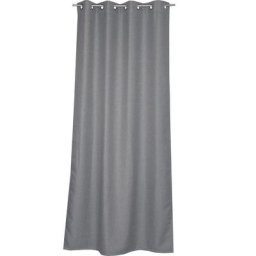 Schöner Wohnen Kollektion Blickdichter Ösenvorhang verdunkelnd 140 x 250 cm OPACO Dekoration Grau