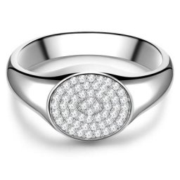 Glanzstücke München Ring Sterling Silber Zirkonia in Silber Ringe Damen