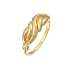 Elli Elli Ring Knoten Geschwungen Boho Style 925 Sterling Silber Ringe Damen