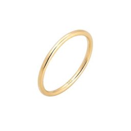 Elli PREMIUM Elli PREMIUM Ring Bandring Ehering Trauring Hochzeit 585er Gelbgold Ringe Damen