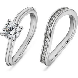 Jette Damenring 925er Silber Ringe