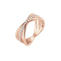 Elli PREMIUM Elli PREMIUM Ring Wickelring Blogger Kristalle 925 Silber Ringe Damen