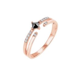 Elli Elli Ring Modern Zirkonia Kristalle 925 Silber Ringe Damen