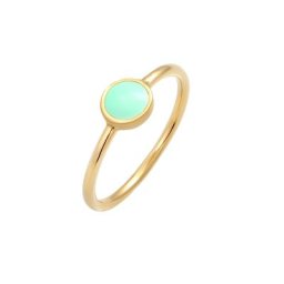 Elli Elli Ring Solitär Stapelring Emaille 925 Silber Ringe Damen
