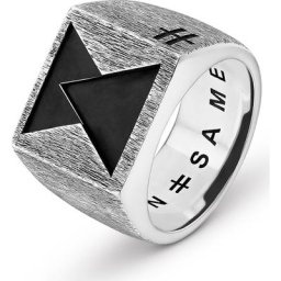 UN SAME Herrenring 925er Silber Ringe