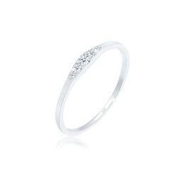 Elli DIAMONDS Elli DIAMONDS Ring Verlobungsring Diamant (0.07 ct) Bridal 925 Silber Ringe Damen