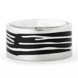 Pippa&Jean Ring Edelstahl in Silber Ringe Damen