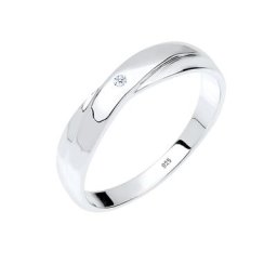 Elli DIAMONDS Elli DIAMONDS Ring Geschenkidee Diamant 0.015 ct. 925 Silber Ringe Damen