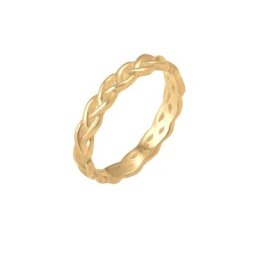 Elli Elli Ring Knoten Twisted Trend Blogger Unendlich 925 Silber Ringe Damen
