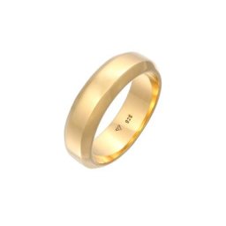 KUZZOI KUZZOI Ring Herren Bandring Basic 925 Silber Herrenschmuck