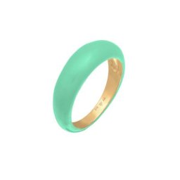 Elli Elli Ring Bandring Stapelring Emaille Pastell 925er Silber Ringe Damen
