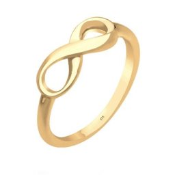 Elli Elli Ring Basic Infinity Unendlichkeit 925 Sterling Silber Ringe Damen