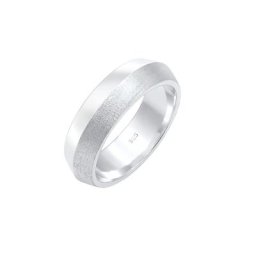 Elli PREMIUM Elli PREMIUM Ring Paarring Bandring Trauring Hochzeit 925er Silber Ringe Damen