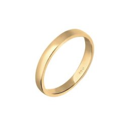 Elli PREMIUM Elli PREMIUM Ring Ehering Trauring Partnerring Basic 375 Gelbgold Ringe Damen