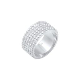 Elli Elli Ring Basic Bandring Dots Trend Cool 925 Silber Ringe Damen