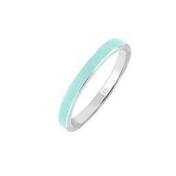 Elli Elli Ring Stapelring Basic Emaille 925 Silber Ringe Damen