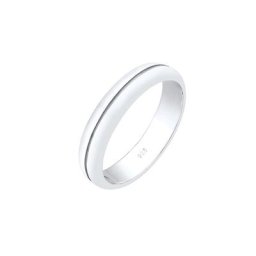 Elli PREMIUM Elli PREMIUM Ring Bandring Trauring Basic Hochzeit Paar 925 Silber Ringe Damen