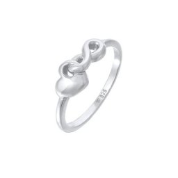 Elli Elli Ring Herz Infinity Ring Liebe 925 Silber Ringe Damen