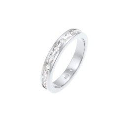 Elli Elli Ring Bandring Baguette Zirkonia Kristalle 925 Silber Ringe Damen
